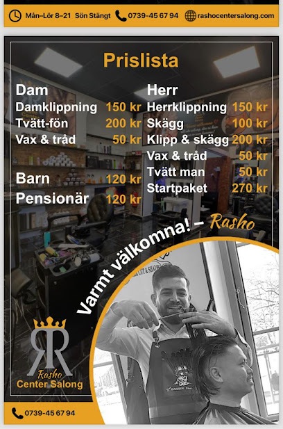Rasho Center Salong | Frisörsalong i Landskrona