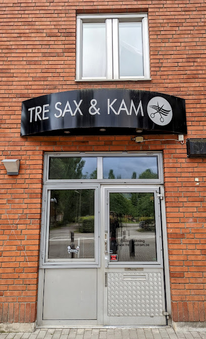 Tre Sax & Kam | Frisörsalong i Skarpnäck