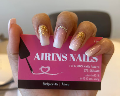Airins Nail | Manikyr och pedikyrsalong i Åstorp