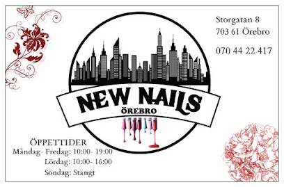 New Nails | Manikyr och pedikyrsalong i Örebro